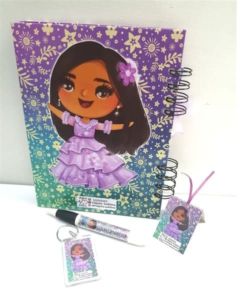 P Lpito Sublime Cuaderno Personalizado Encanto De Disney Mirabel