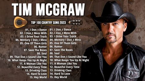 Tim Mcgraw Greatest Hits Full Album Best Songs Of Tim Mcgraw Country