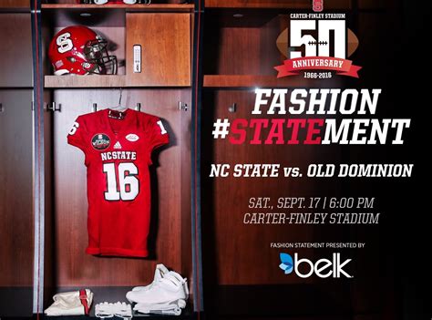 NC State in Red Jersey & White Pants for ODU - Pack Insider