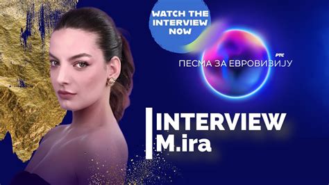 Interview M Ira Percepcija Pesma Za Evroviziju Serbia S