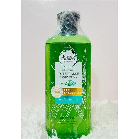 Herbal Essences Bio Renew Potent Aloe With Eucalyptus Shampoo 400 Ml