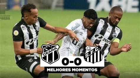 Ceará 0x0 Santos Melhores Momentos Brasileirão 18 09 2021 YouTube