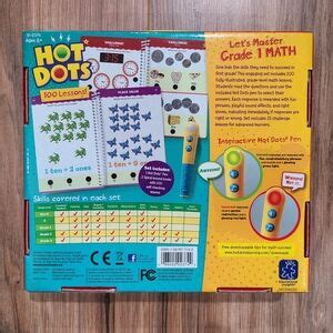 Educational Insights Toys New Educational Insights Hot Dots Grade Math Interactive Learning