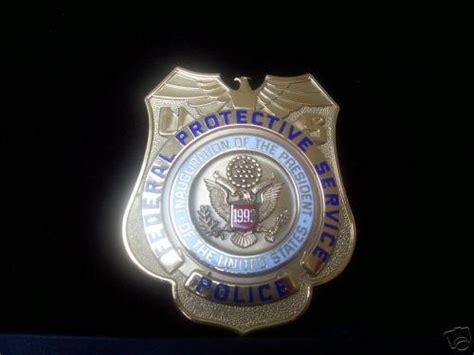 OBSOLETE BADGE FEDERAL PROTECTIVE SERVICE 1993 | #30183719