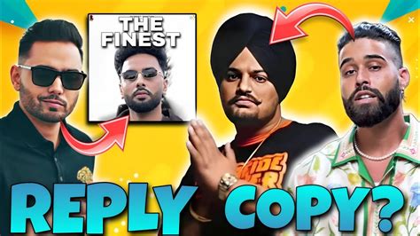 Ap Dhillon Copy Sidhu Moose Wala Prem Dhillon Reply Navaan Sandhu The