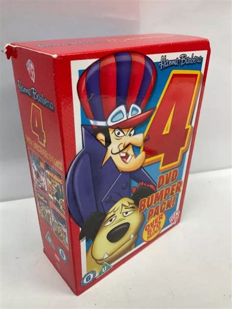 Hanna Barbera 4 Dvd Bumper Pack Wacky Races Etc Cg P11 £8 99