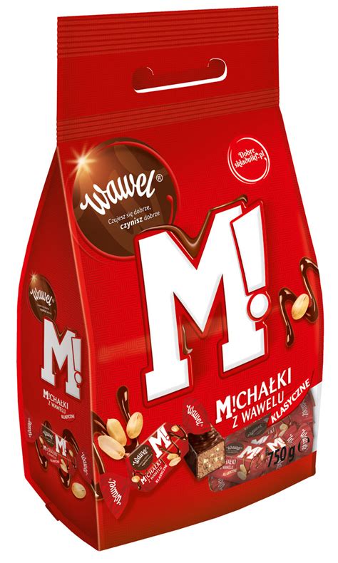 Cukierki Michałki klasyczne Wawel 750g Wawel Sklep EMPIK