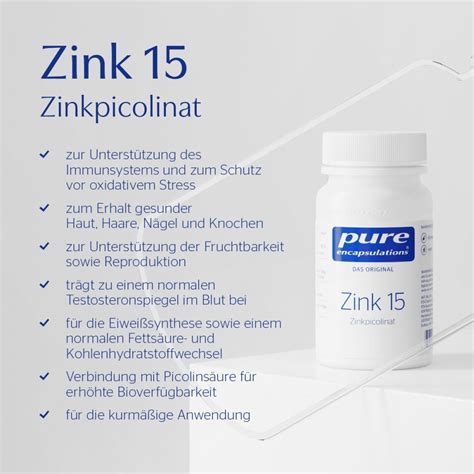 Pure Encapsulations Zink Zinkpicolinat St Shop Apotheke