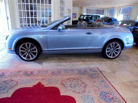 2012 Bentley Continental Gt Convertible Luxury Cars For Sale