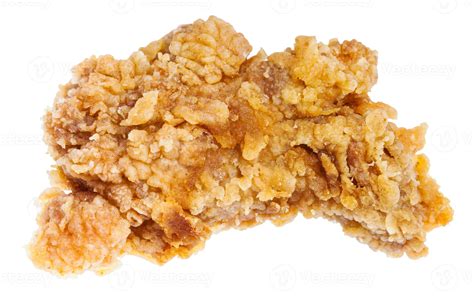 crispy fried chicken wing isolated on white 11372759 Stock Photo at ...