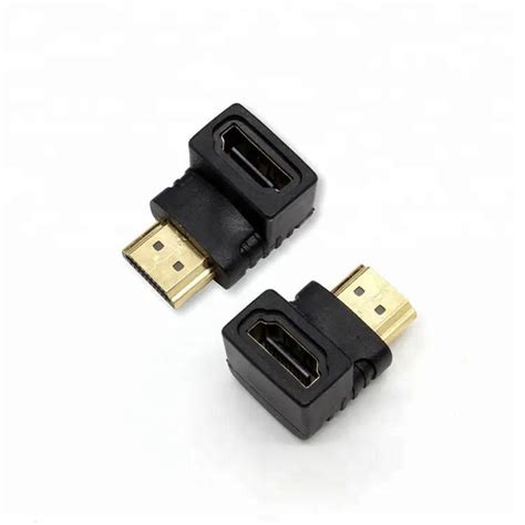 Адаптер HDMI штекер-разъем 90 градусов - купить с доставкой по выгодным ...