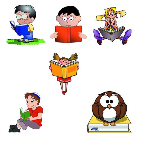 Books Clipart Read A Book Clip Art Reading PNG Dance Clip - Etsy