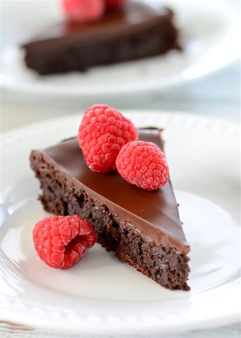 Flourless Chocolate Cake Best Gluten Free Dessert Lil Luna