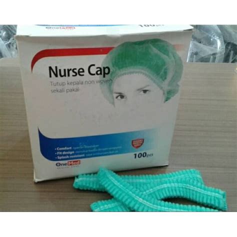 Jual SPECIAL PROMO Nurse Cap PENUTUP KEPALA HAIR NET ONEMED ASLI