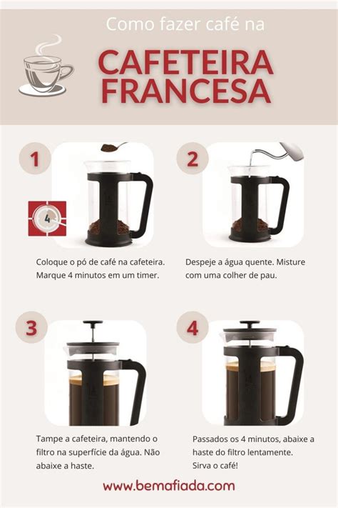 Como Usar A Cafeteira Francesa - Como fazer café na cafeteira francesa - bemafiada.com