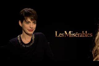 Anne Hathaway (Les Misérables) - Interview | Movie Trailers and Videos