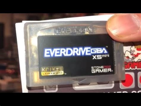 EverDrive GBA X5 Review It Plays NES And GameBoy Games Too YouTube