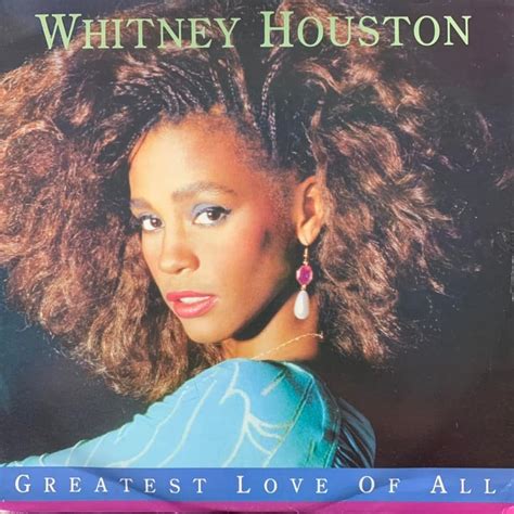 【目立った傷や汚れなし】 Whitney Houston Greatest Love Of All 12inch Uk盤 大ヒットの