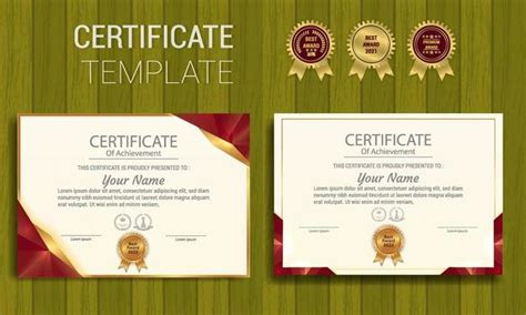 Red Certificate Vector Art, Icons, and Graphics for Free Download