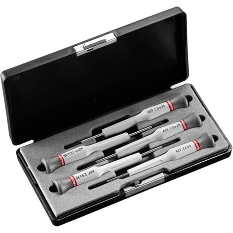 Facom Aef J1 Coffret De 5 Tournevis Micro Tech Pour Vissage De