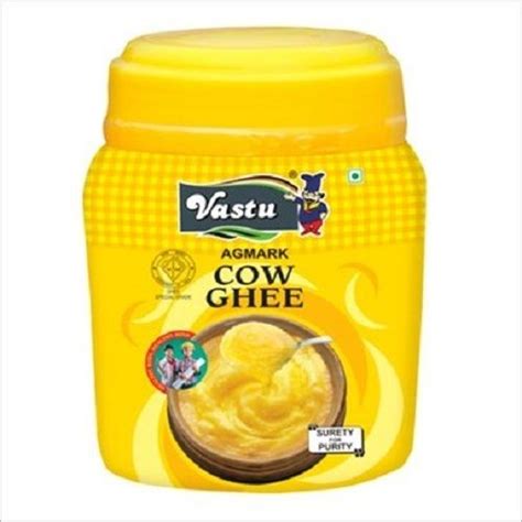 Rich Taste A Grade Pure Yellow Color Premium Vastu Cow Ghee Age