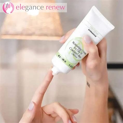 Moisturizing Cream For Oily And Combined Skin Oil Free 70ml Elegance Renew