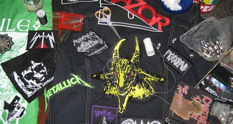 How To Make Your Own Battle Jacket The Toilet Ov Hell