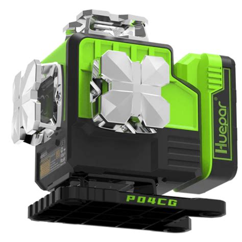 Nivel láser verde Huepar P04CG 16 LINEAS bluetooth(Ultrarresistente ...