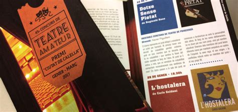 El Concurs De Teatre Amateur Oferir Una Programaci Variada I Per A Tots Els P Blics