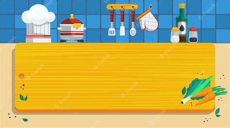 Cooking Food And Vegetables Background Stock Illustration - Clip Art ...