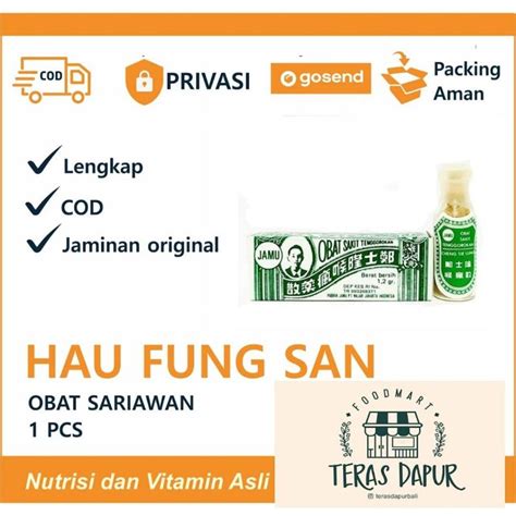 Jual Hau Fung San Obat Sariawan Shopee Indonesia