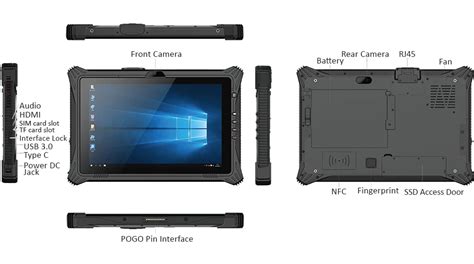 Inch Industrial Grade Tablet Pc Teguar