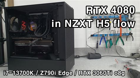 Nzxt H Flow Whiteout Build With I K Rtx Gibbon Off