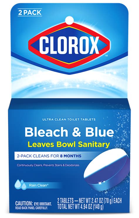 Clorox® Automatic Toilet Bowl Cleaner Bleach & Blue (Rain Clean ...