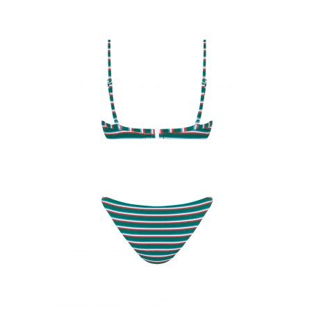 Bikini Balconette Coyote Verde Robin Collection Robin Collection