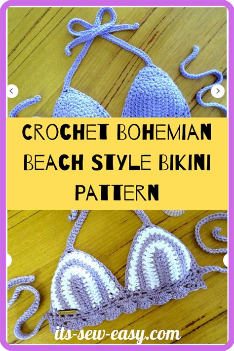 Create A Showstopping Crochet Bikini Top To Increase Your Bust Size