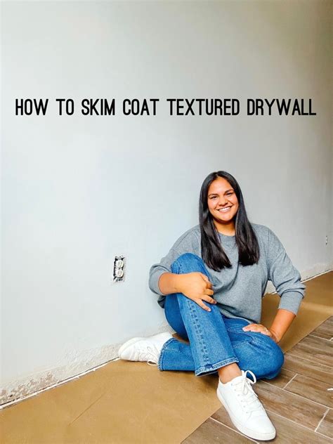 How To Skim Coat Smooth A Textured Wall Like A Pro Artofit