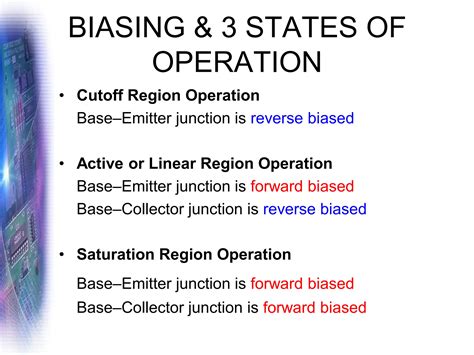 Dc Biasing Bipolar Junction Transistors Bjts Ppt