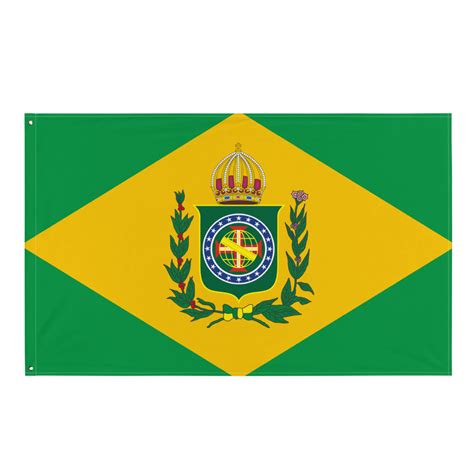 Wall decoration flag of the Empire of Brazil - Scooxer. Ready to Use ...