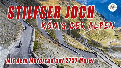 Stilfser Joch 2757 Meter Mit der Harley über den König der Alpen