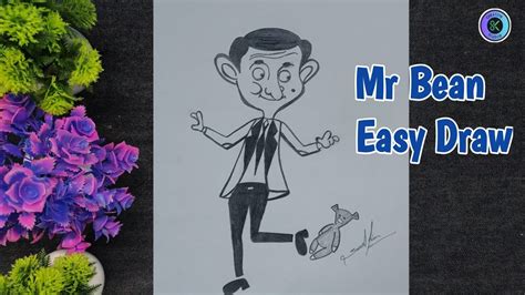 How To Draw Mr Bean Start To Mr Bean Sketch Pencil Sketch