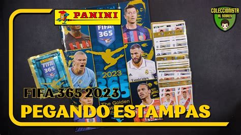 FIFA 365 Sticker Album 2023 Panini 6 Pegando Estampas YouTube