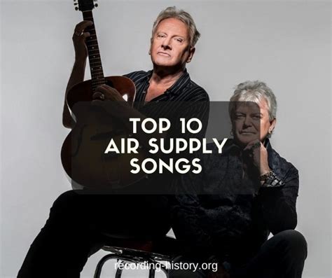 10+ Best Air Supply Songs & Lyrics - All Time Greatest Hits