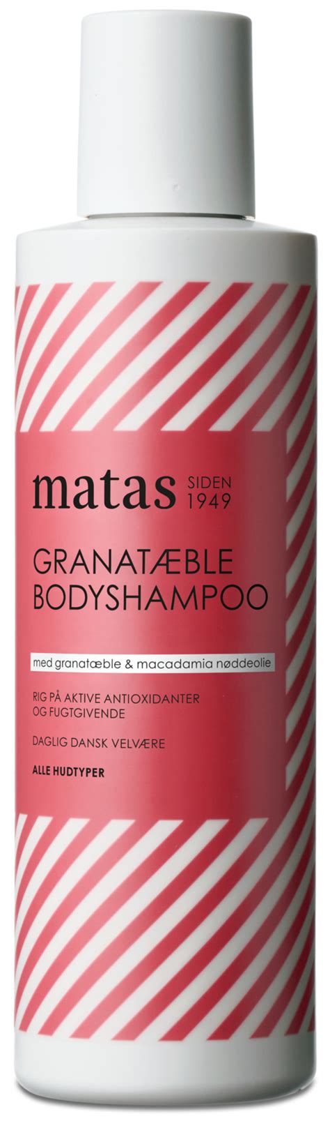 Køb Granatæble Bodyshampoo 250 ml fra Matas Striber Matas