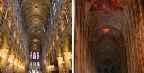 Incêndio na Catedral de Notre Dame compare antes e depois Polêmica