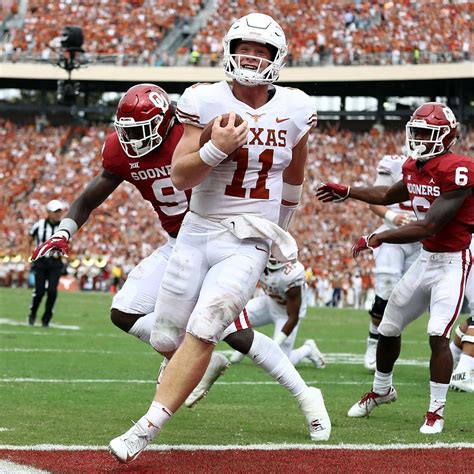 Sam Ehlinger Leads Texas to Massive Upset vs. Kyler Murray, Oklahoma ...