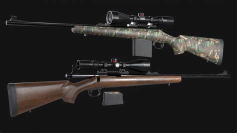 Remington 700 BDL Sniper Rifle | CGTrader