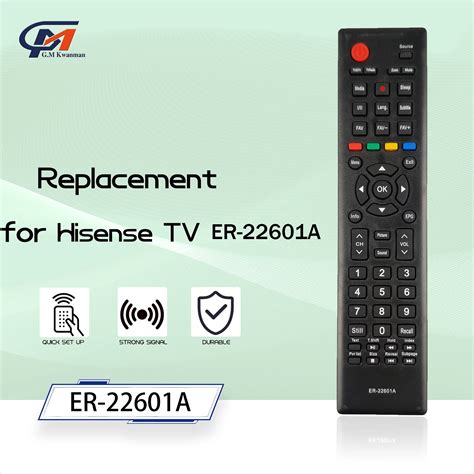 New Er A Remote Control Compatible With Hisense Tv D E