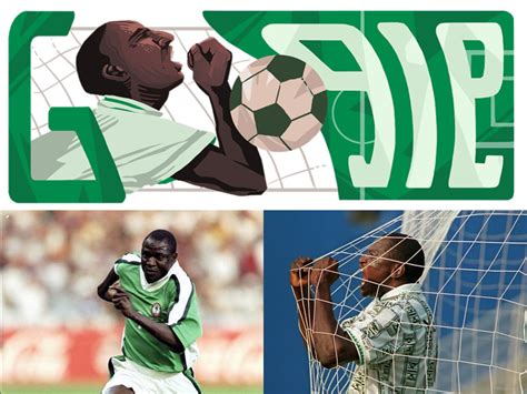 Google remembers Nigerian footballer Rashidi Yekini on his birthday ...