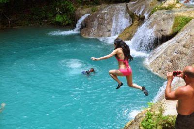 Blue hole Waterfalls - Irie Travel and Tours